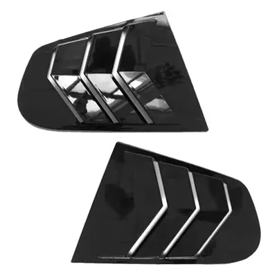 Car Side Window Louver Scoop Cover Vent Carbon Surface Style Spoiler Decorative for Scirocco