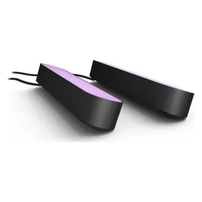 PHILIPS Hue Play Light Bar - Black, Twin Pack, Black