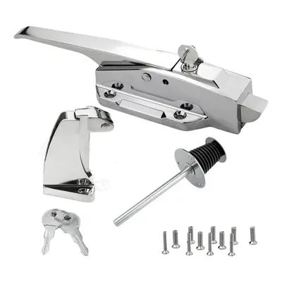 Walk in Freezer Door Latches Walk in Cooler Door Handle Latches Freezer Kit Heavy Duty with Key 