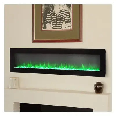 50 Inch Wall Mounted Freestanding Electric Fireplace