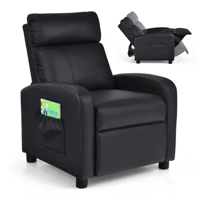 Kids Recliner Chair PU Leather Ergonomic Adjustable Sofa Chair Lounge Chair