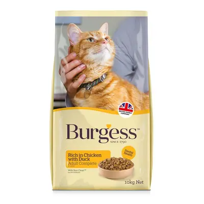 Burgess Adult Cat Chicken & Duck 10kg