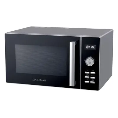 Digital Combination Microwave with Grill and Convection, W, Litre, Silver, Statesman SKMC0930SS