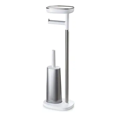 Joseph Joseph EasyStore Plus Standing Paper Holder with Flex Toilet Brush