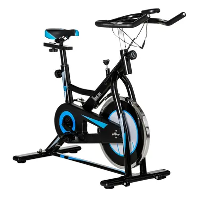 HOMCOM 8kg Flywheel Stationary Exercise Bike Indoor Cycling Cardio Workout Bike