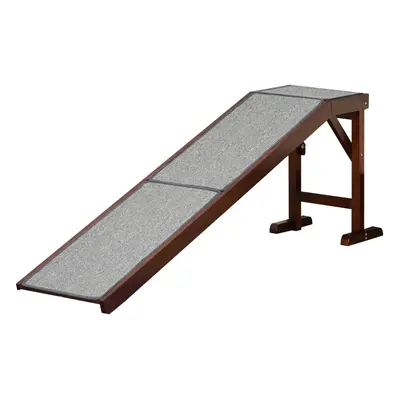 PawHut Pet Ramp for Dogs Cats W/ Non-Slip Carpet for Bed Sofa, 188x40.5x63.5cm