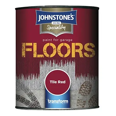 (Tile Red, 2.5l) Johnstone's Garage Floor Paint