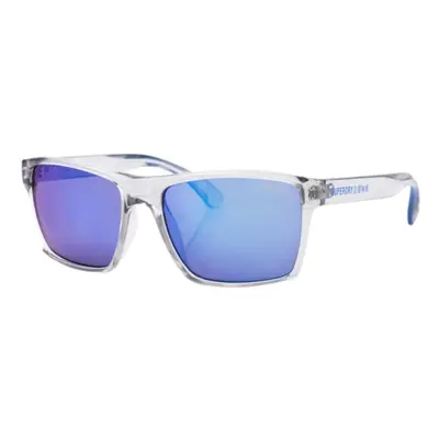 Superdry Kobe Sunglasses - Blue / Crystal Colour: Blue/Crystal