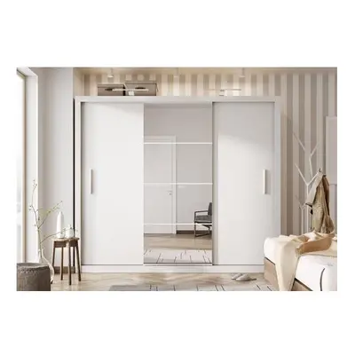 (White Matt) Idea ID-01 Sliding Door Wardrobe 250cm