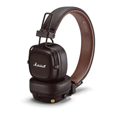 (Brown) Marshall major headband wireless Bluetooth headset