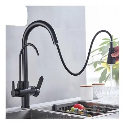 (Type) Purification Kitchen Faucets Pull Out Water Filter Tap Way Mixer