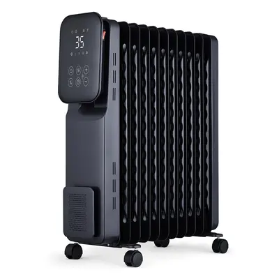 (2.5kW) Oil Filled Radiator Digital LED Display Wifi Enabled Timer