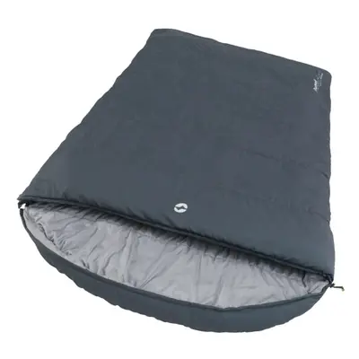 Outwell Double Sleeping Bag Camping Bag Campion Lux Left-Zipper Dark Grey