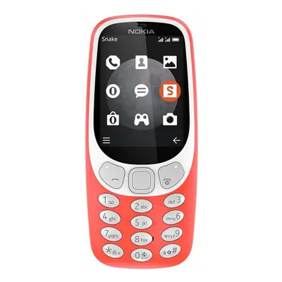 (Red) Nokia Single Sim | 3G | 64MB | 64MB RAM