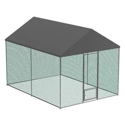 (XL(4x3x2.7m)) Large Walk-In Chicken Run Chicken Coop Cage