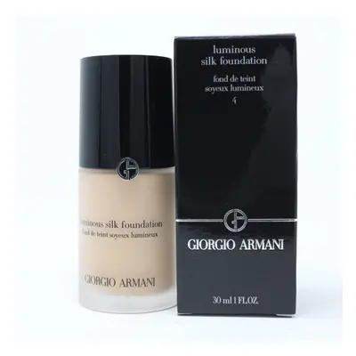 (4) Giorgio Armani Luminous Silk Foundation 1oz/30ml New With Box