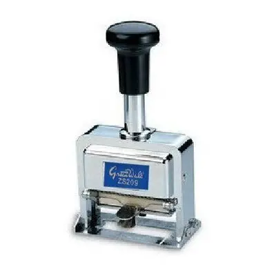 Precision Automatic Numbering Machine/Stamp Self-inking Wheels, 4.5mm Digits + Free Ink, Free Dr