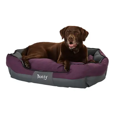 (Purple, X-Large) Dog & Cat Anti Anxiety Sofa Bed, Machine Washable