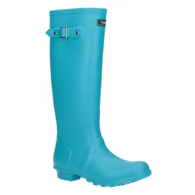 (7 UK, Turquoise) Cotswold Sandringham Buckle-Up Womens Wellington Boots