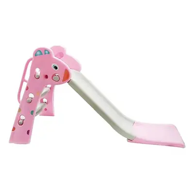 (Pink) WDW New Deer Design Kids Slide Indoor Outdoor Garden Toy Climbing Slide