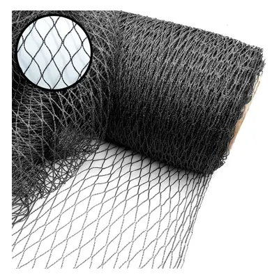 (8m, 45m) Black Anti-Bird Netting | Mesh Net for Fruit & Vegetable Cages, Plant/Flower & Crop Pr