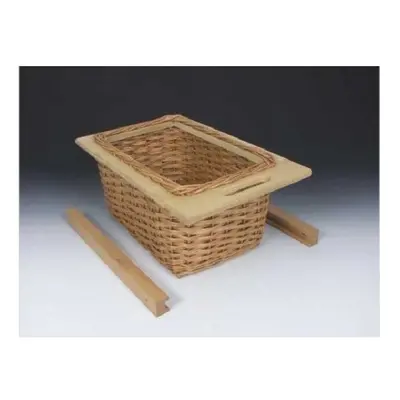 (500mm) Pull out wicker baskets kitchen storage solution