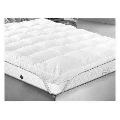 (10cm Microfibre Mattress Topper (Double)) Extra Deep 4/"10cm' Premium Quality Soft & Breathable