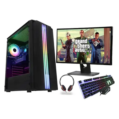 (Intel Core i5, NVIDIA GT 1030) Fast Gaming PC Bundle i5 i7 1TB 16GB RAM GTX