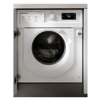 Hotpoint BIWMHG71483UKN Integrated 7Kg Washing Machine with rpm - White