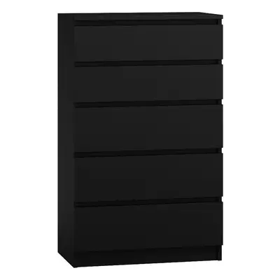 (5 Drawer) MODERN - Black Chest Of Drawers Bedroom Furniture Storage Bedside to Drawers