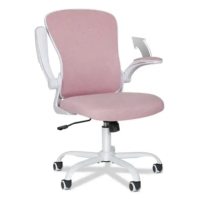 (Pink) Ergonomic Office Chair Computer Desk Task Seat