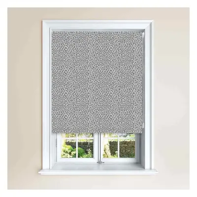 (Grey, cm Width x cm Drop) Speckle Design Blackout Roller Blinds Window