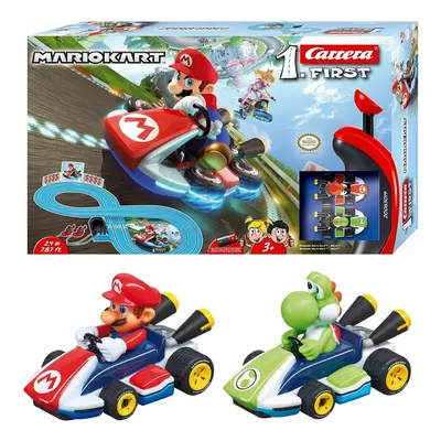 (Mariokart) Carrera Slot Racing Person On The Track Race Set