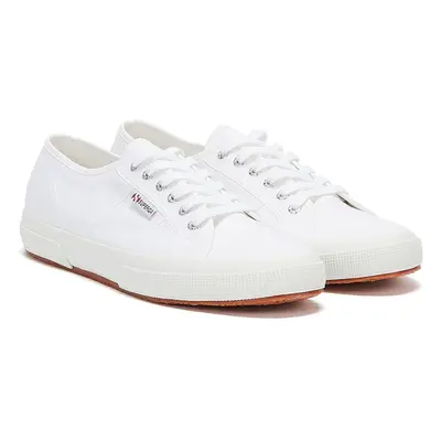 (UK 4) Unisex Superga White Cotu Trainers