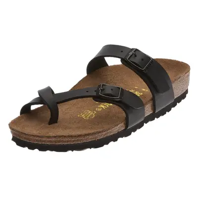 (5.5 UK EU US) Birkenstock Mayari Black Womens Leather Sandals Shoes