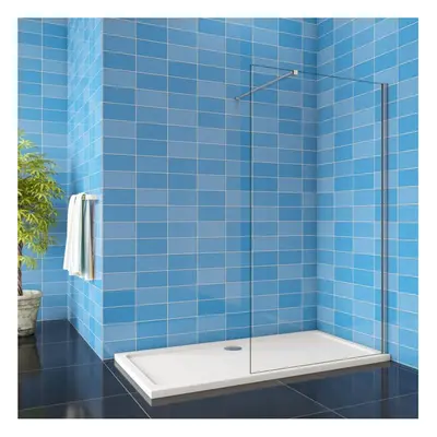 (900x1900mm height) Walk in Wet Room Shower Screen Panel Glass Cubicle