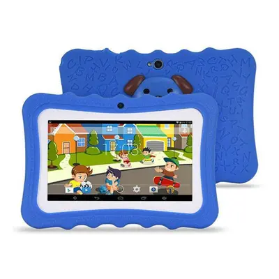 (Blue) Kid's Tablets & Computers Colourful 7-Inch Android Tablet With Protective Case For Childr