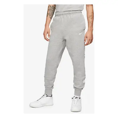 (Grey, L) Nike Mens Repeat Tape Activewear Sports Joggers