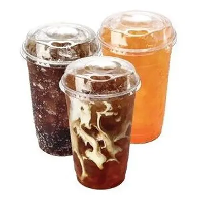 (Box of 1000) Recyclable Takeaway cups with sip thru lids 600ml