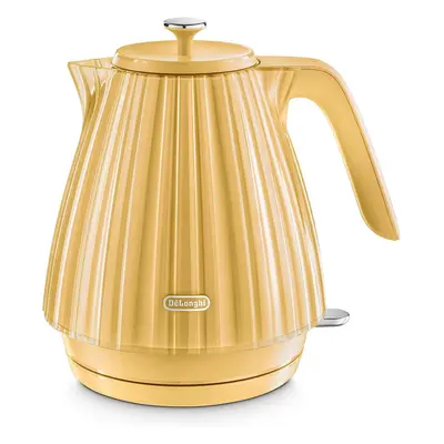 Delonghi Ballerina Electric Kettle 3000W 1.7 Litres - Gold Yellow