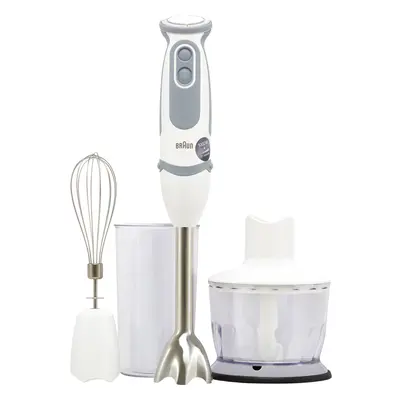 Braun MultiQuick MQ5235 Hand Blender with Accessories - White / Grey