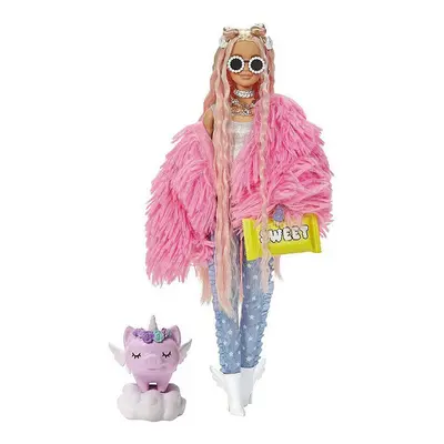 Barbie Fashionista EXTRA Doll - Fluffy Pink