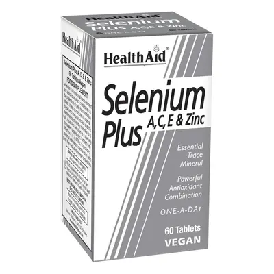 Selenium Plus With Vitamins A, C, E & Zinc Tablets, Boosts And Helps Regulate The Immune System,