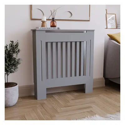 (Small) Vida Designs Chelsea Radiator Cover Heating Guard Grey