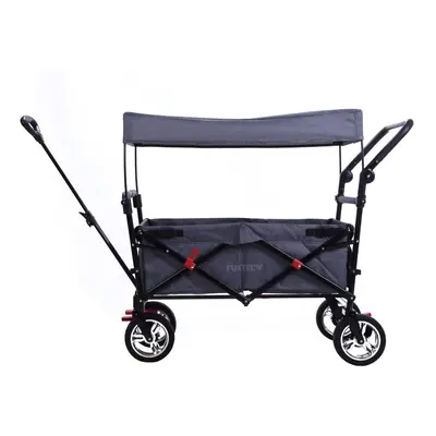 (Grey) FUXTEC Folding Wagon / Foldable Wagon / Trolley / Hand Cart CT-700