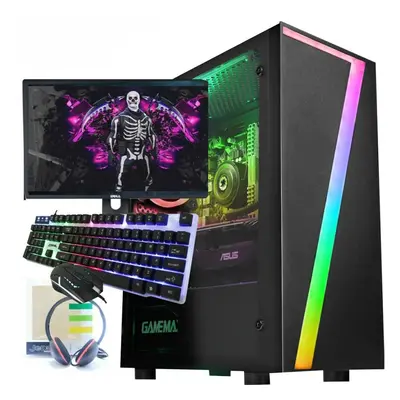 (500GB HDD, 2GB Nvidia GT730) Gaming PC Intel i5 1TB HDD 8GB RAM GT730 19" LED