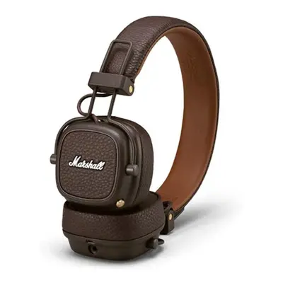 (Brown) Marshall Major IV On-Ear Bluetooth Headphone Standard Headphone