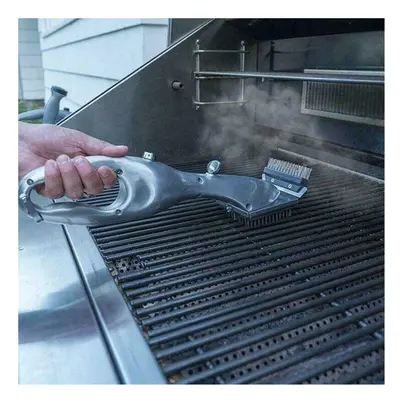 (As Seen on Image) Daddy Steam Cleaning Barbeque Grill Brush For Charcoal Cleaner with Steam or 