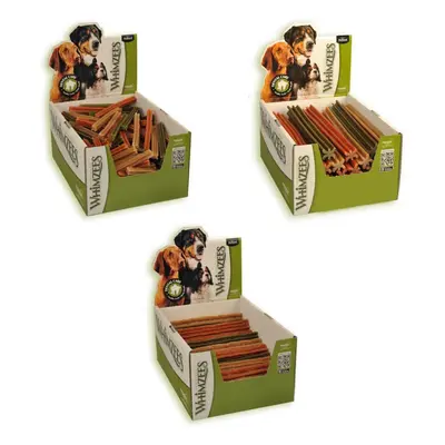 (Pack of x 120mm, May Vary) Whimzees Vegetarian Dog Dental Stix | Display Box