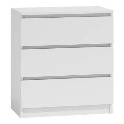 (3 Drawer) MODERN - White Chest Of Drawers Bedroom Furniture Storage Bedside to Drawers